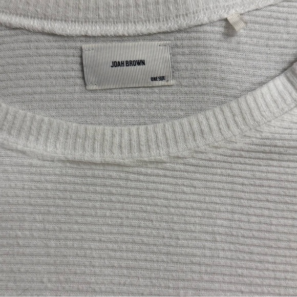 Joah Brown Slouchy Dolman Long Sleeve One Size - Picture 4 of 5